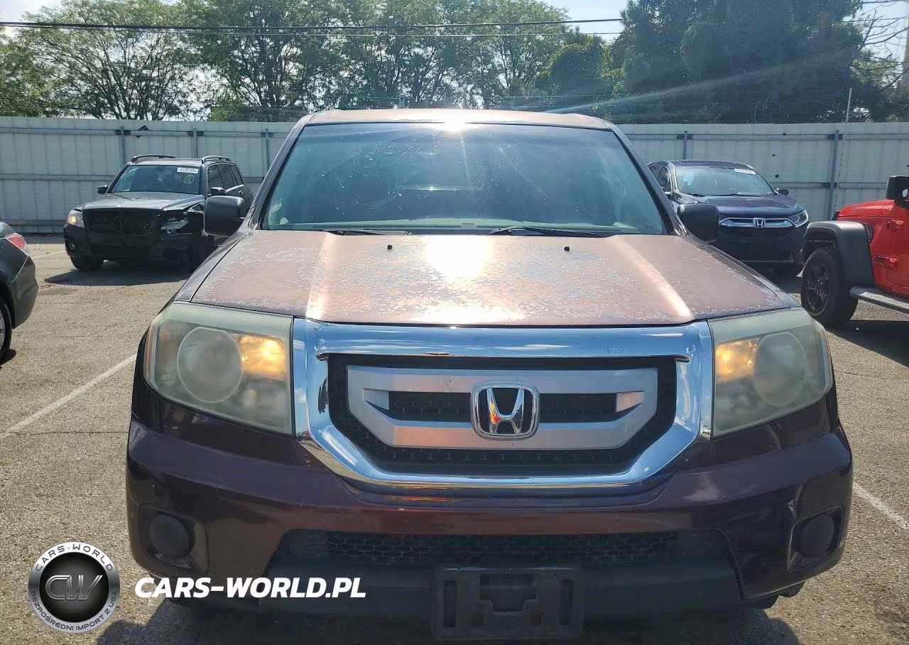 2010 Honda Pilot Lx VIN:5FNYF4H28AB008039 - 5