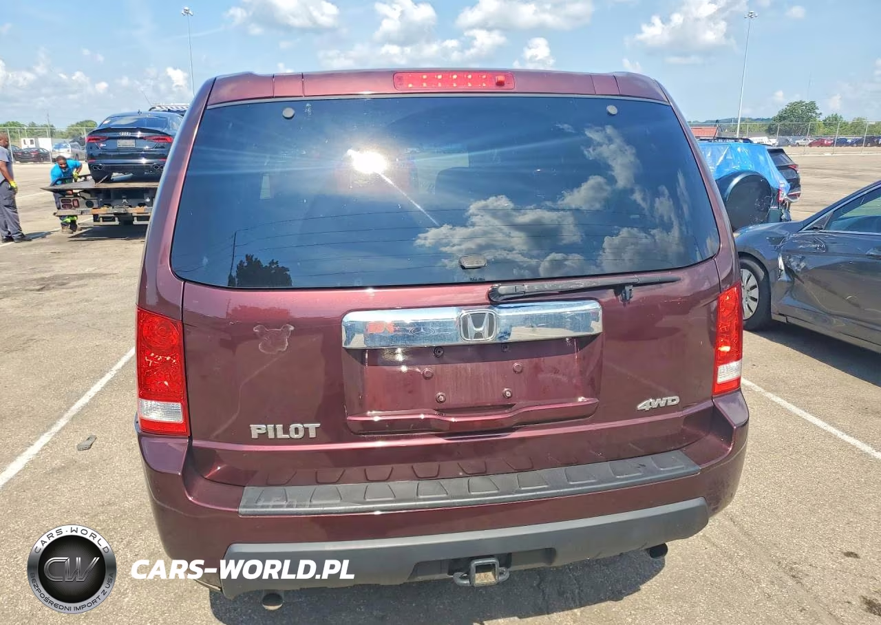 2010 Honda Pilot Lx VIN:5FNYF4H28AB008039 - 6