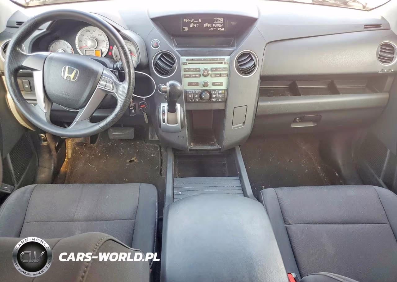 2010 Honda Pilot Lx VIN:5FNYF4H28AB008039 - 8