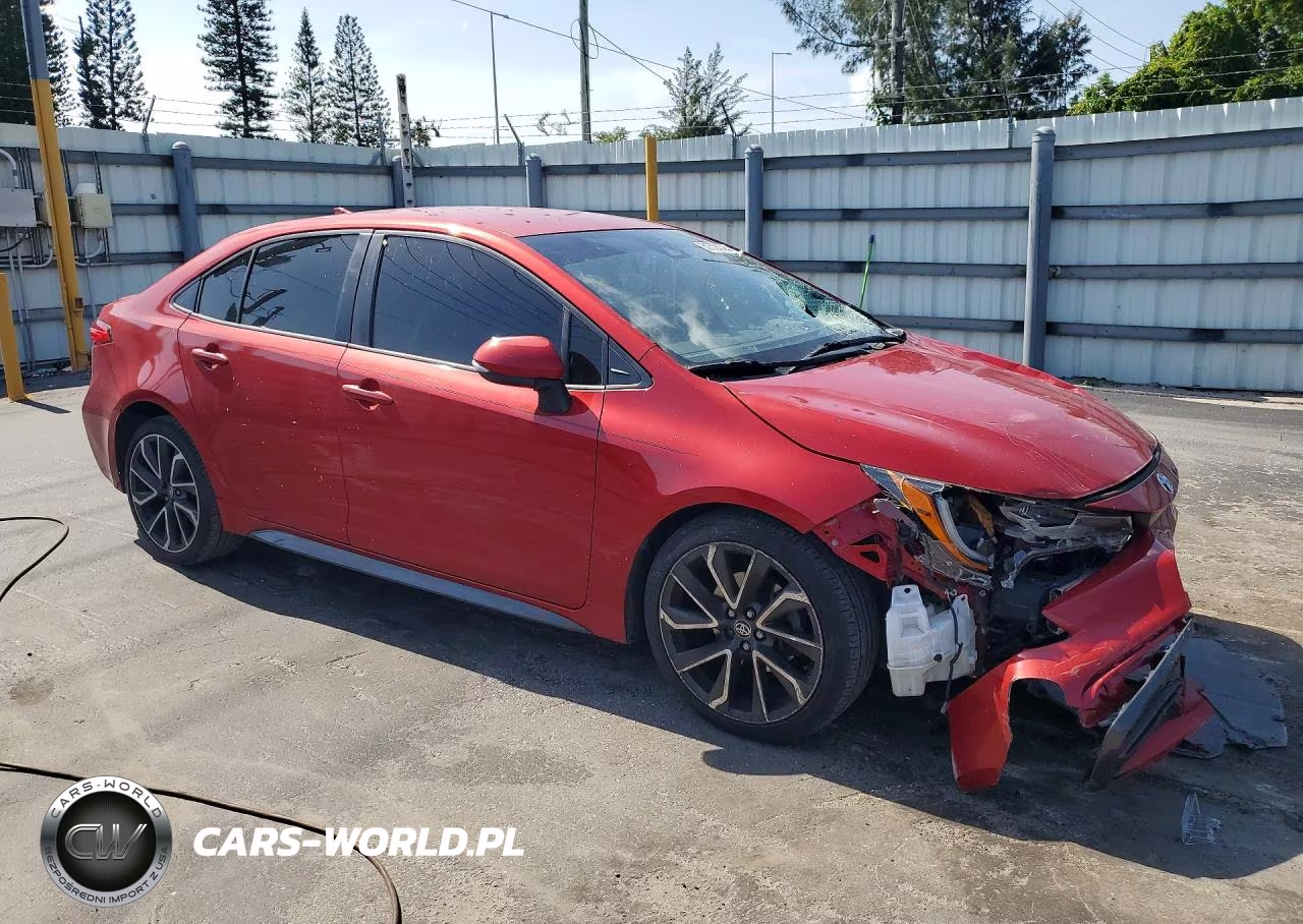 2020 Toyota Corolla Se VIN:JTDS4RCE0LJ044104 - 4