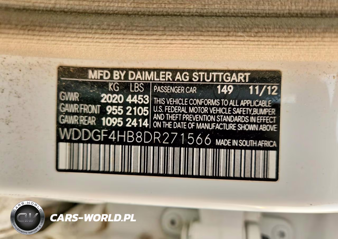 2013 Mercedes-Benz C 250 VIN:WDDGF4HB8DR271566 - 12