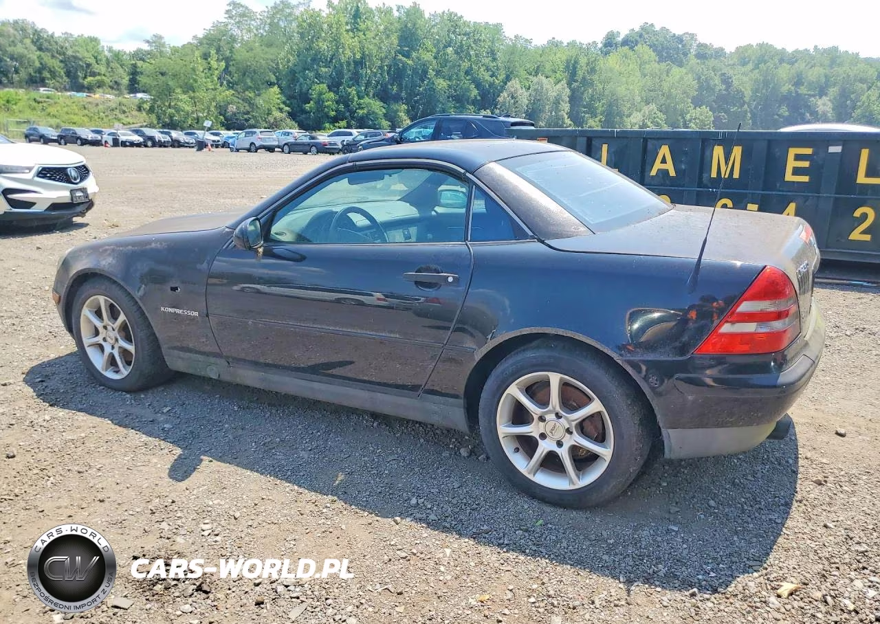 1998 Mercedes-Benz Slk 230 Kompressor VIN:WDBKK47F9WF072419 - 2