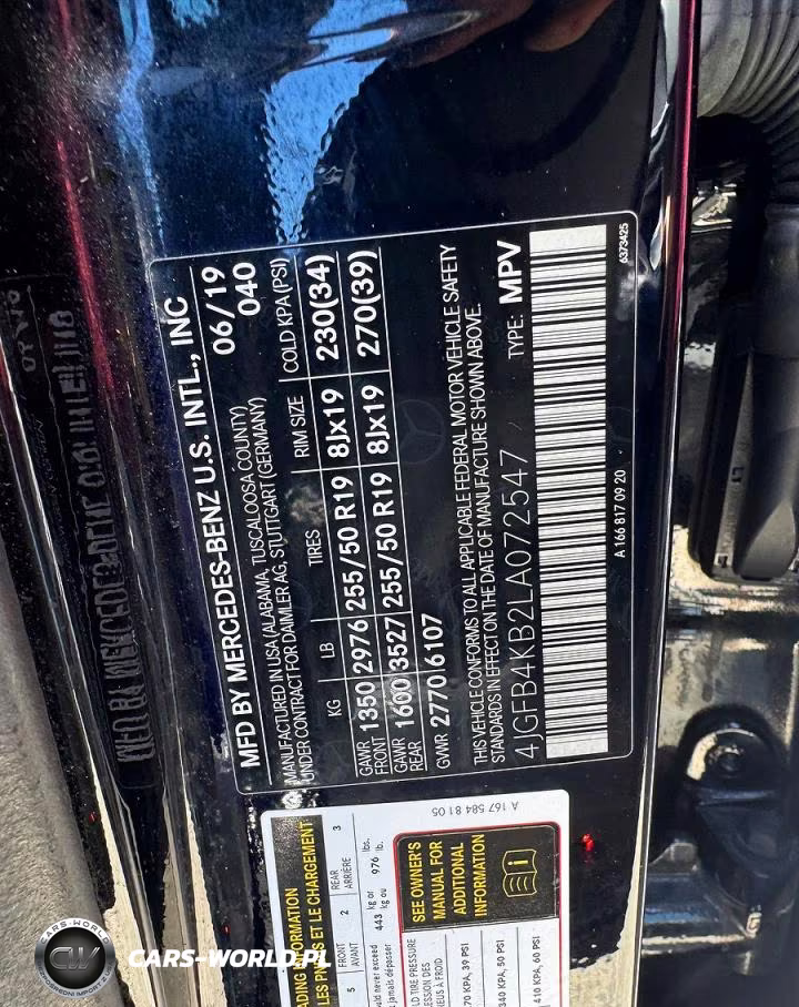 2020 Merz Gle 350 4M VIN:4JGFB4KB2LA072547 - 12
