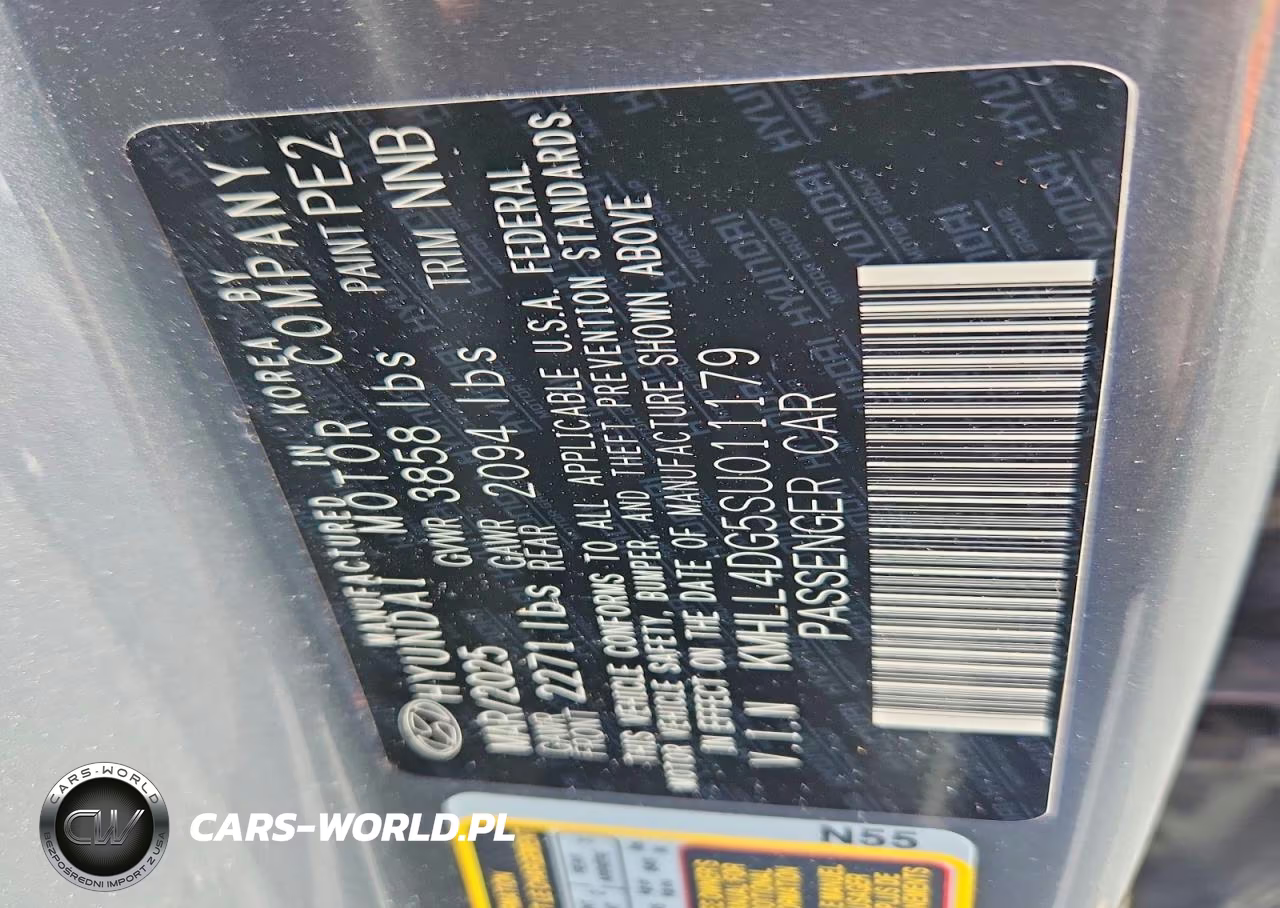 2025 Hyundai Elantra Se VIN:KMHLL4DG5SU011179 - 13