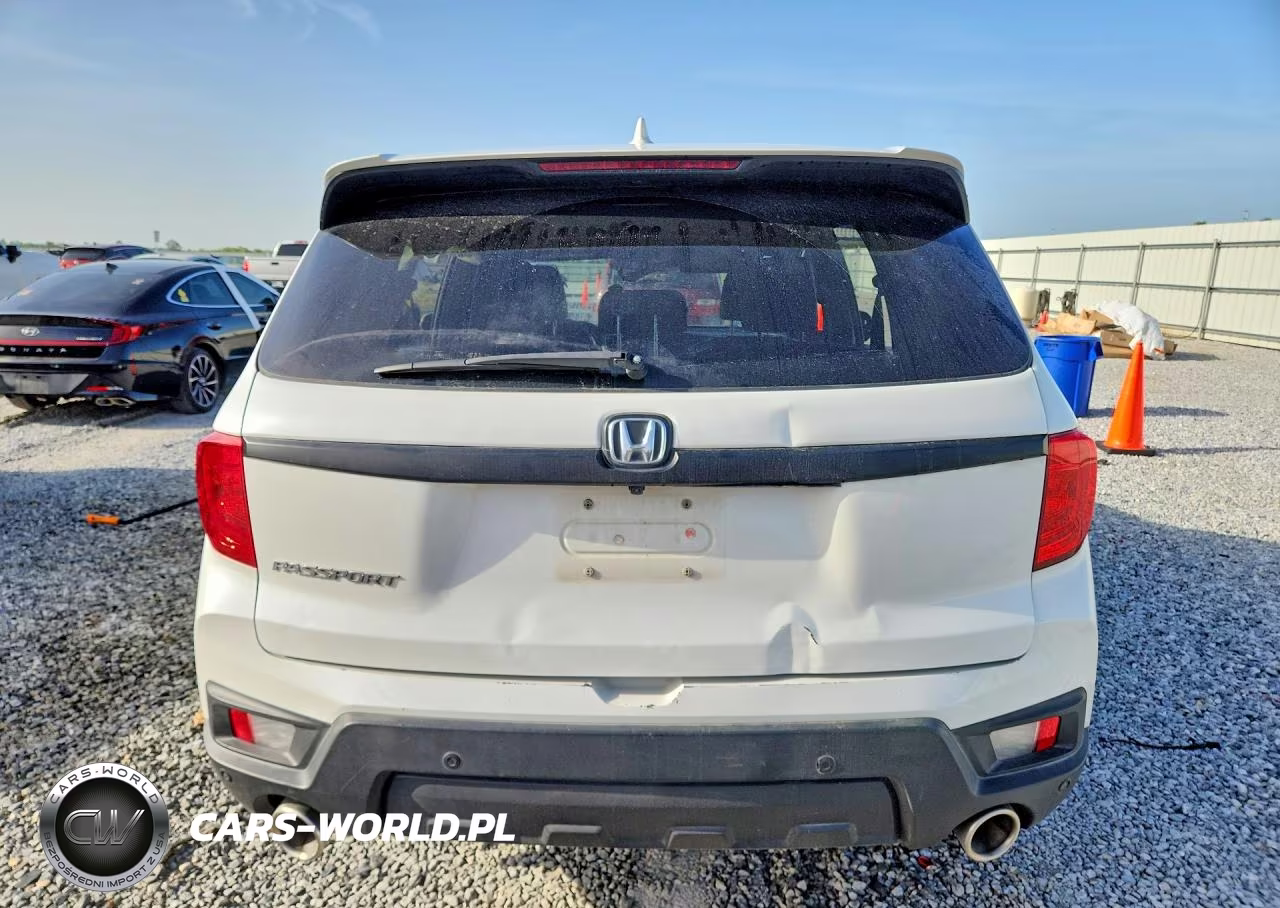 2022 Honda Passport Exl VIN:5FNYF7H58NB005207 - 6