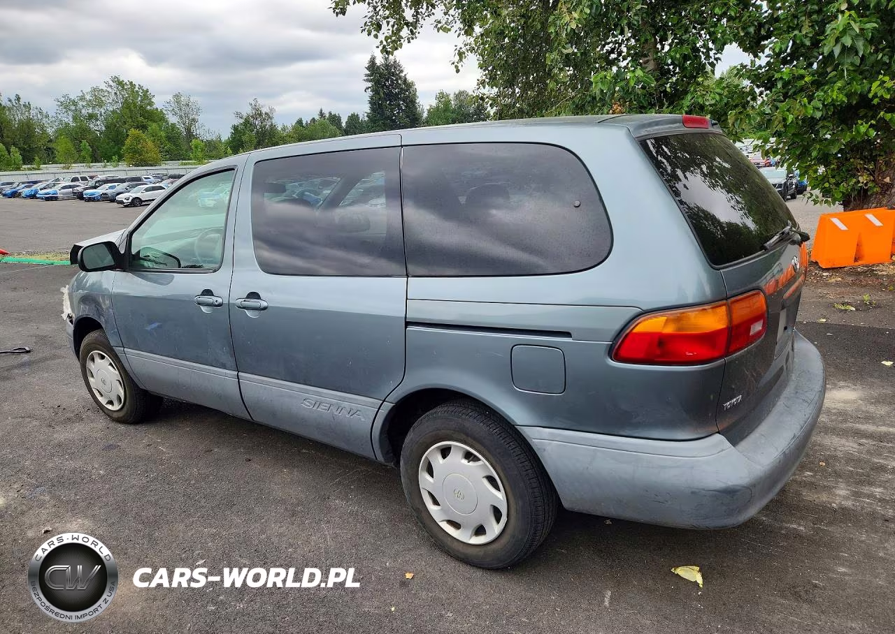 2000 Toyota Sienna Ce VIN:4T3ZF19CXYU232248 - 2