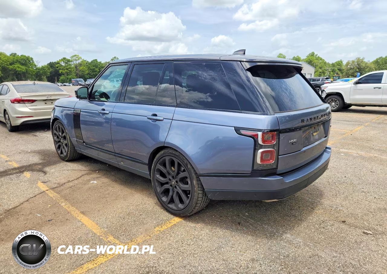 2020 Land Rover Range Rover Hse VIN:SALGS2RU8LA598291 - 2