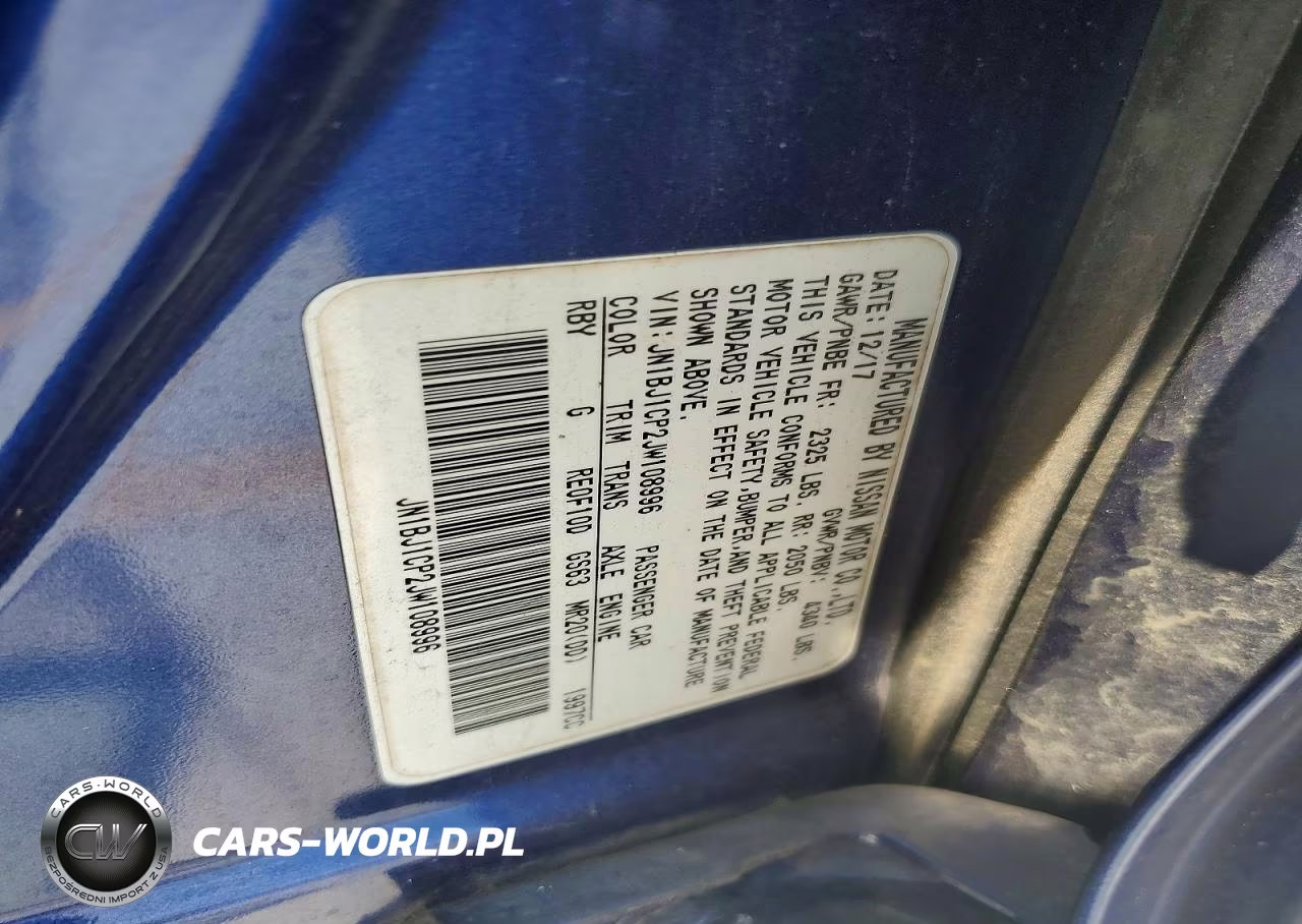 2018 Nissan Rogue Sport S VIN:JN1BJ1CP2JW108996 - 13