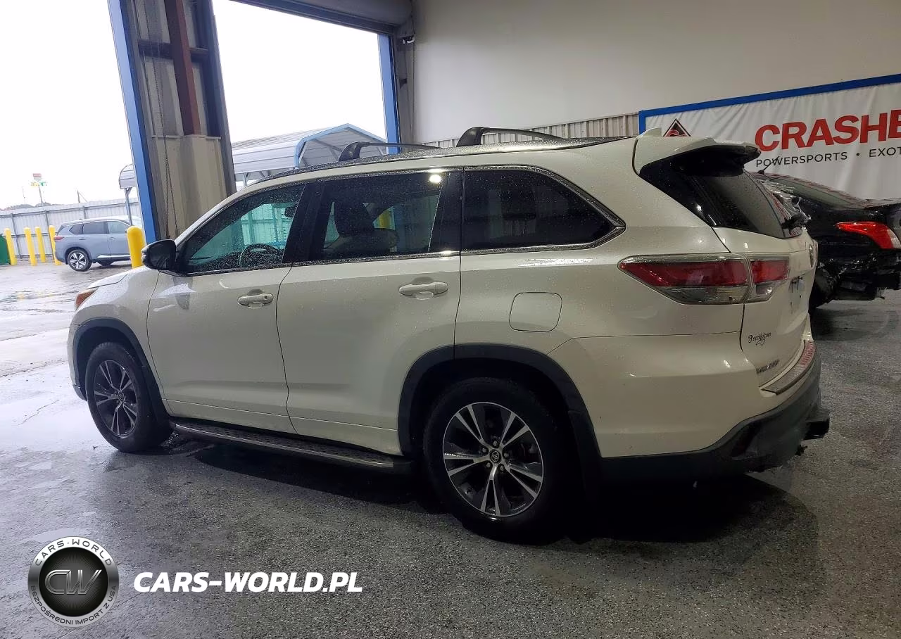 2016 Toyota Highlander Xle VIN:5TDKKRFH6GS160010 - 2