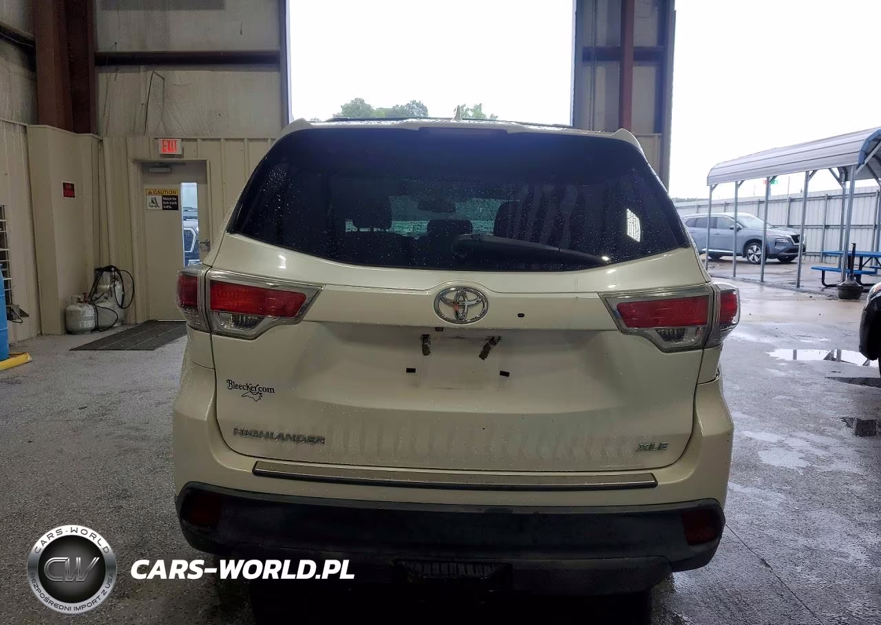 2016 Toyota Highlander Xle VIN:5TDKKRFH6GS160010 - 6