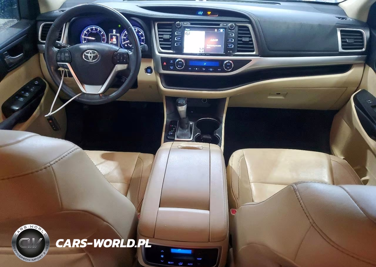 2016 Toyota Highlander Xle VIN:5TDKKRFH6GS160010 - 8