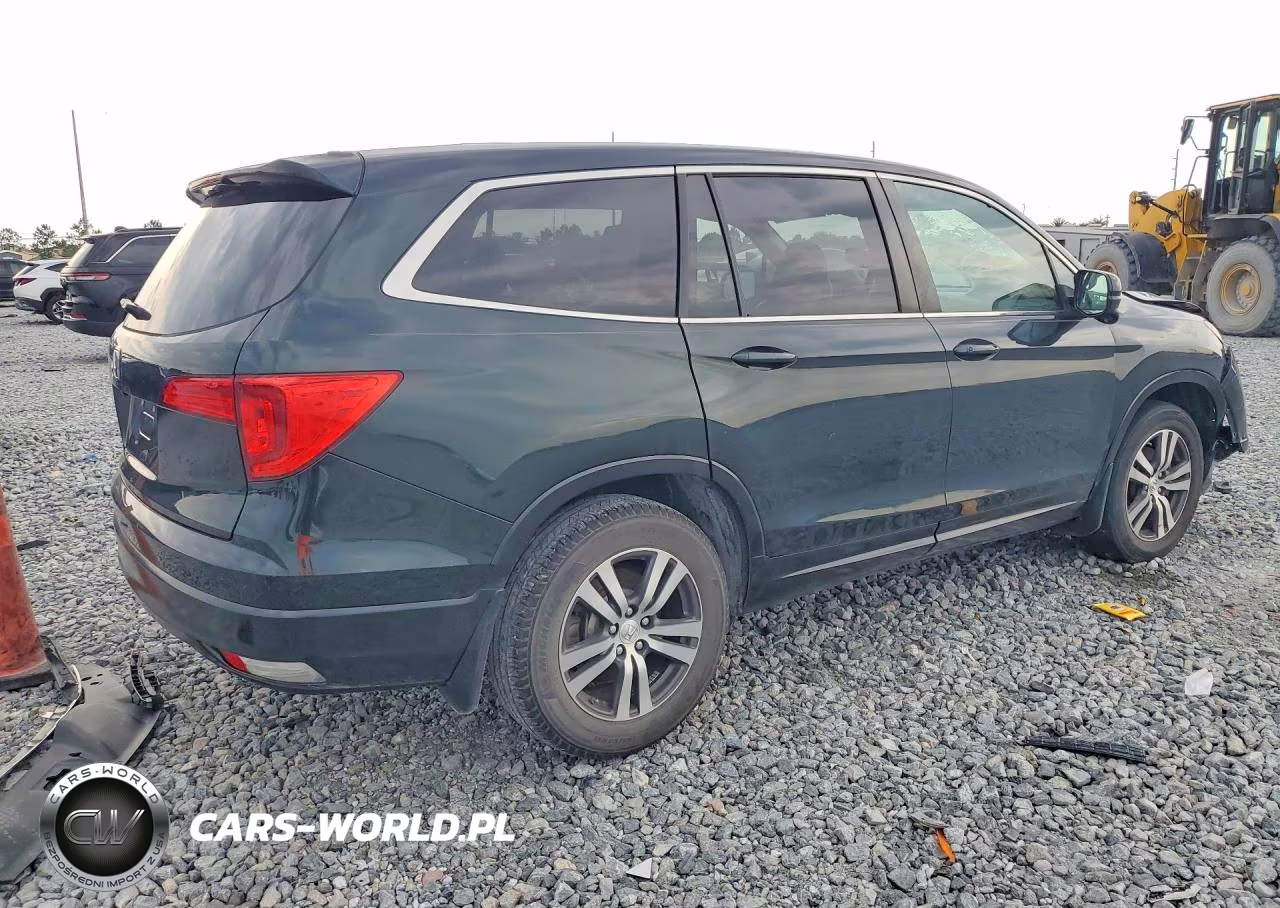 2017 Honda Pilot Exl VIN:5FNYF5H51HB018714 - 3