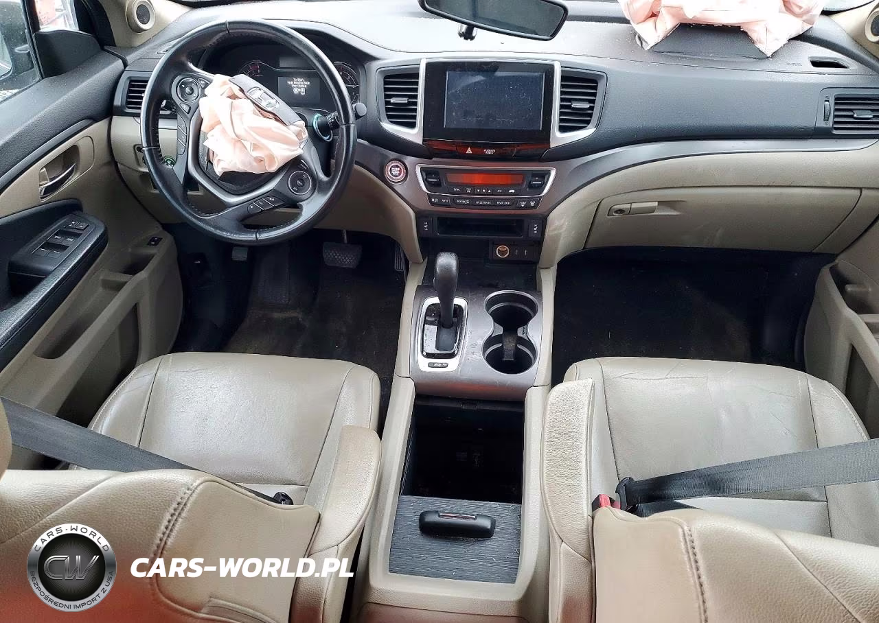 2017 Honda Pilot Exl VIN:5FNYF5H51HB018714 - 8