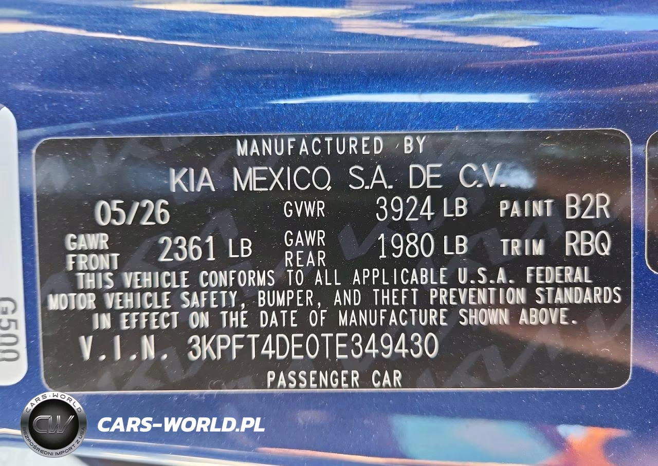 2026 Kia K4 Lxs VIN:3KPFT4DE0TE349430 - 12