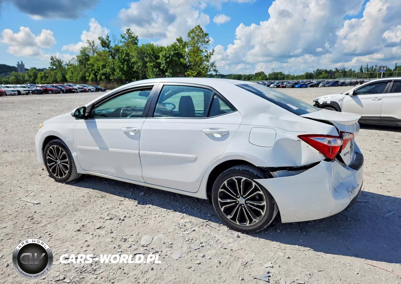 2015 Toyota Corolla S Plus VIN:5YFBURHE8FP328203 - 2