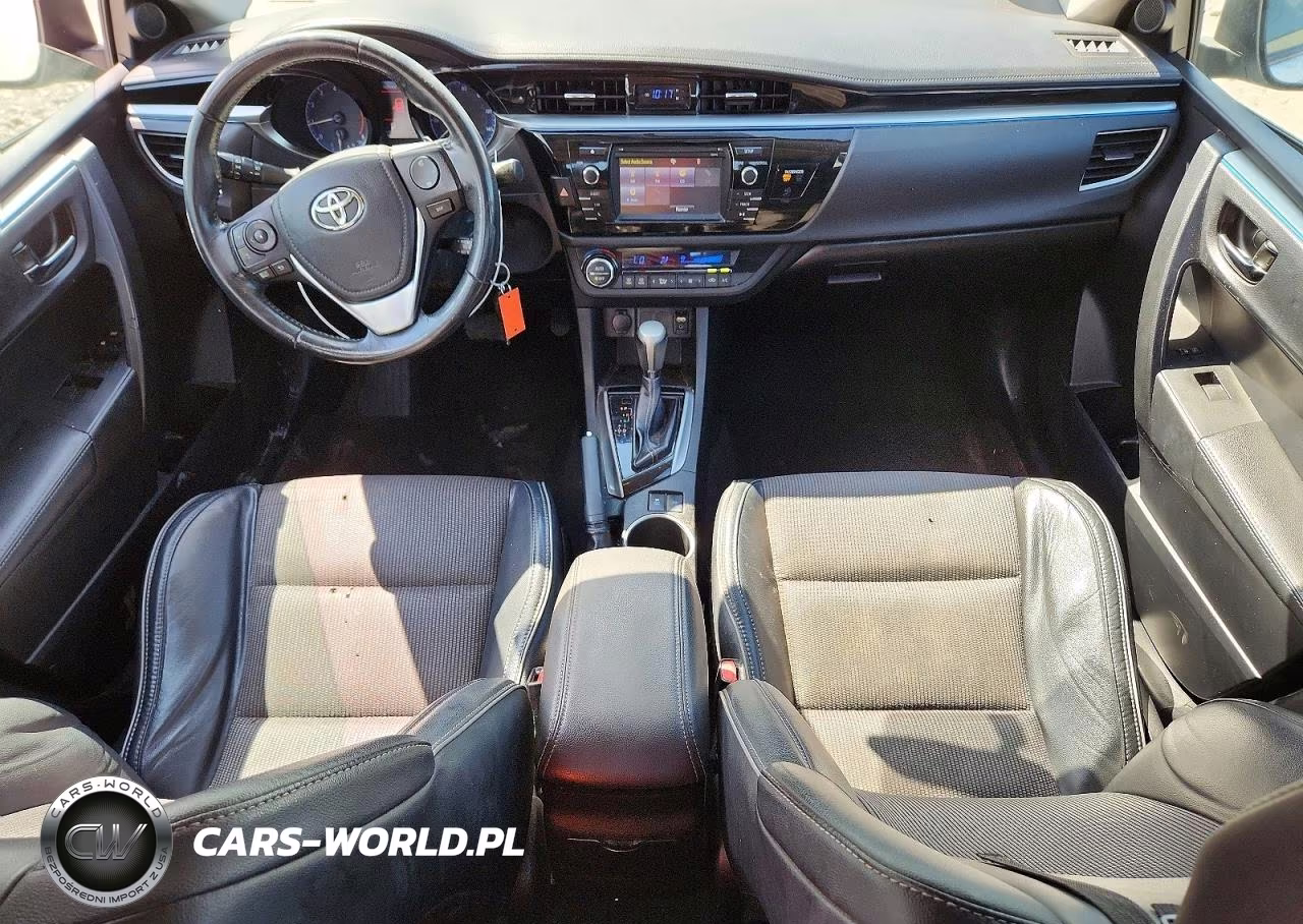 2015 Toyota Corolla S Plus VIN:5YFBURHE8FP328203 - 8