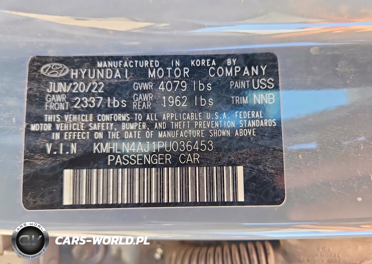 2023 Hyundai Elantra Limited VIN:KMHLN4AJ1PU036453 - 13
