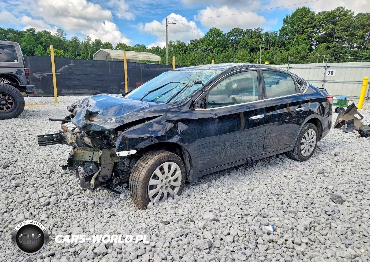 2015 Nissan Sentra S VIN:3N1AB7AP2FY318447 - 1