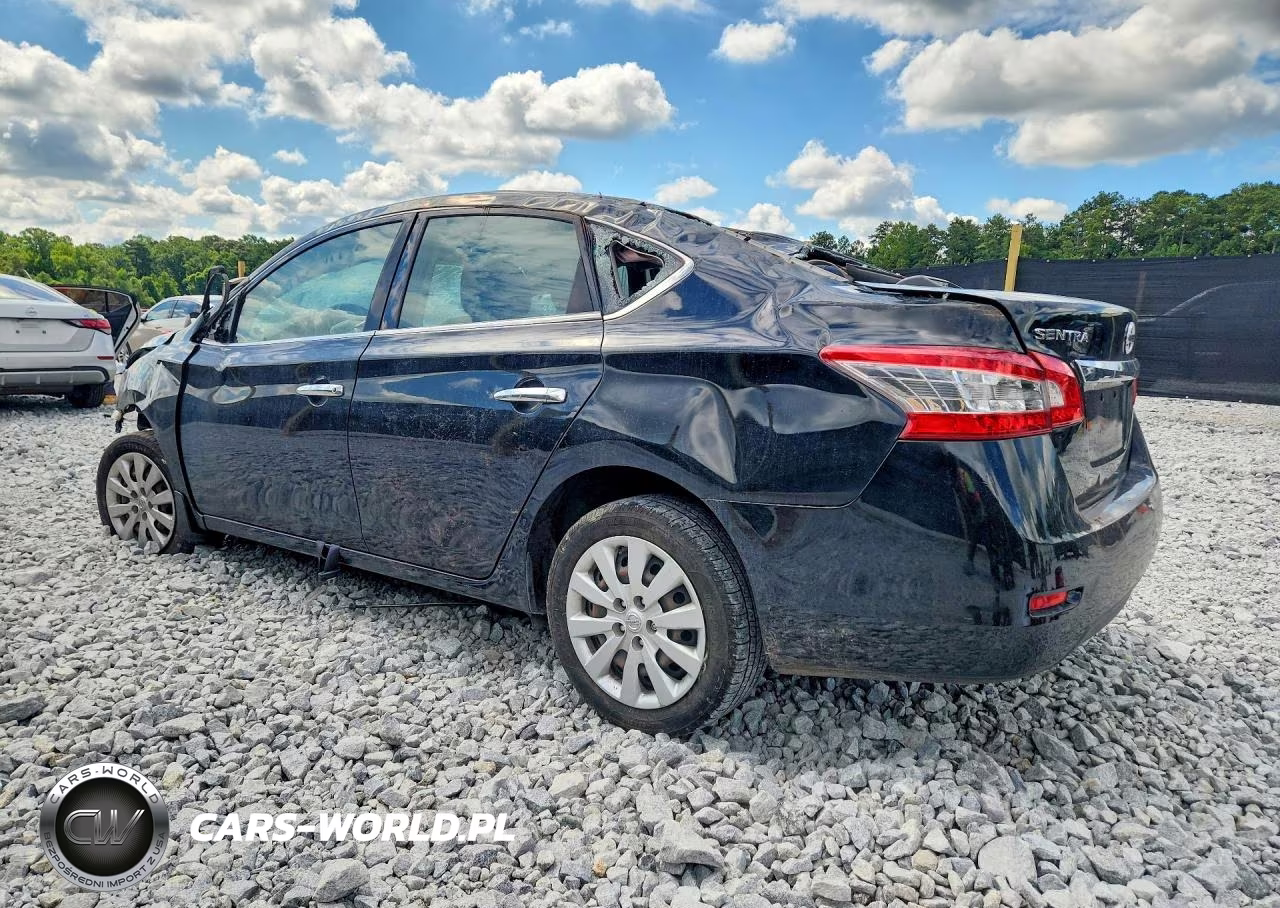 2015 Nissan Sentra S VIN:3N1AB7AP2FY318447 - 2