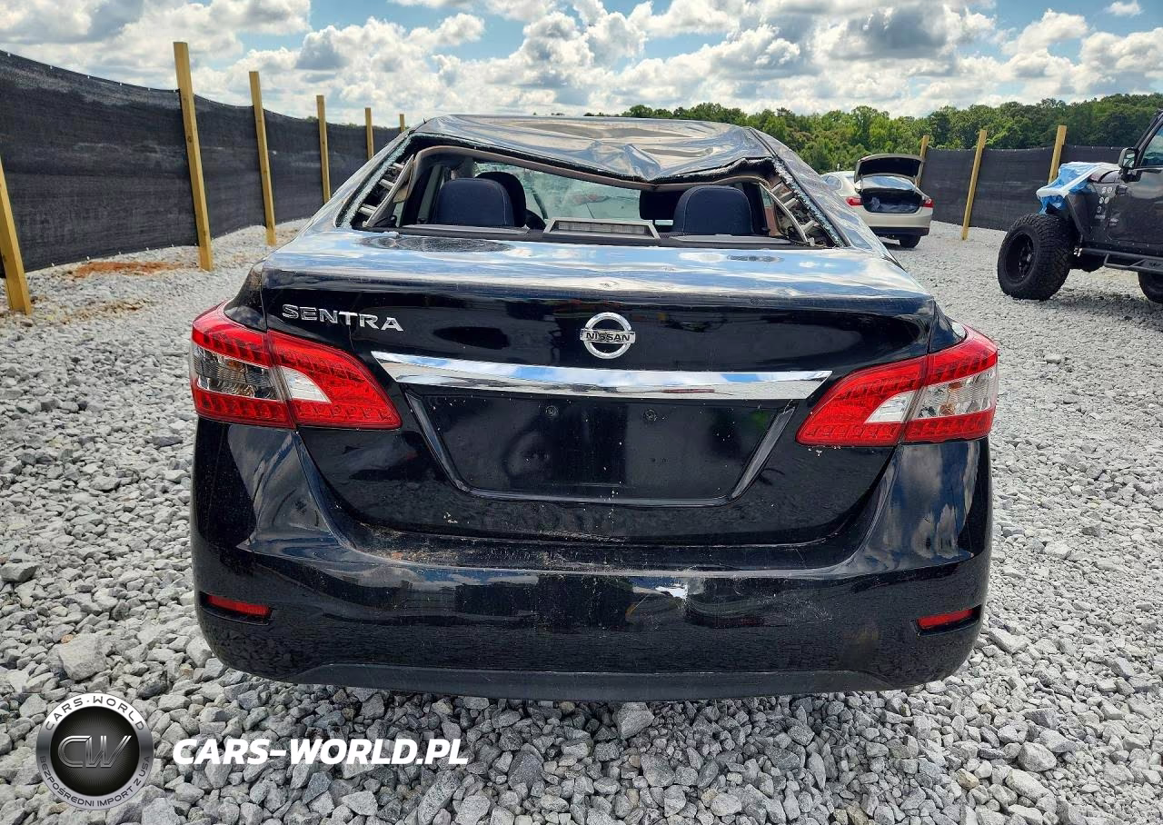 2015 Nissan Sentra S VIN:3N1AB7AP2FY318447 - 6