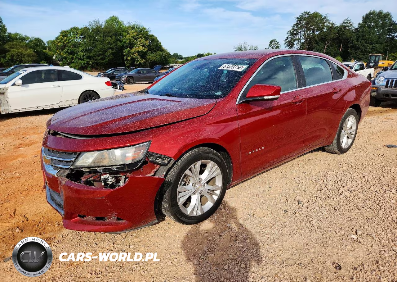 2014 Chevrolet Impala Lt VIN:2G1125S31E9181635 - 1