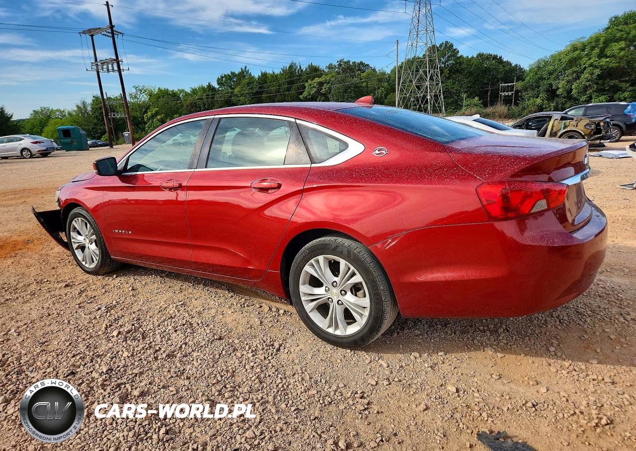 2014 Chevrolet Impala Lt VIN:2G1125S31E9181635 - 2