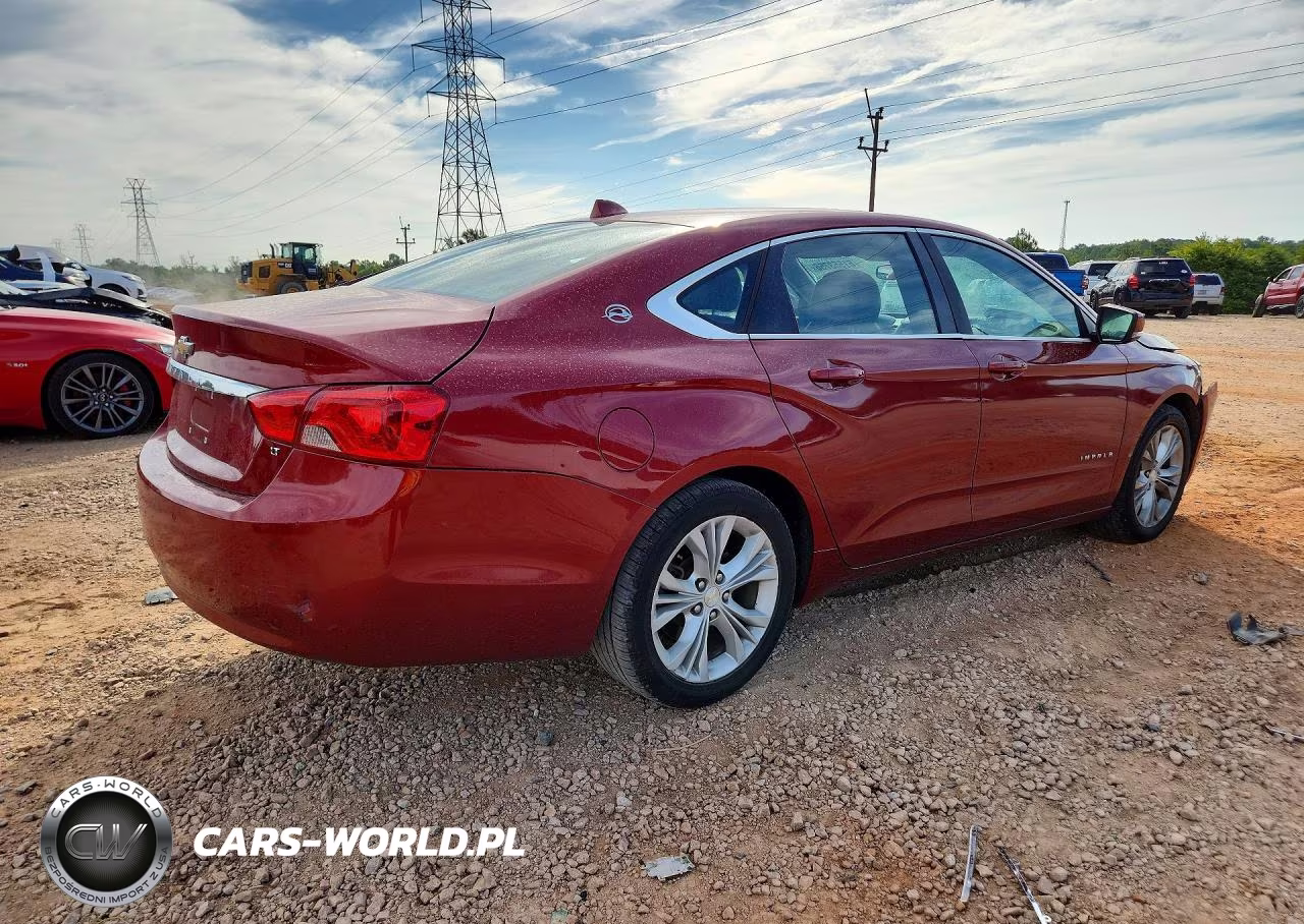2014 Chevrolet Impala Lt VIN:2G1125S31E9181635 - 3