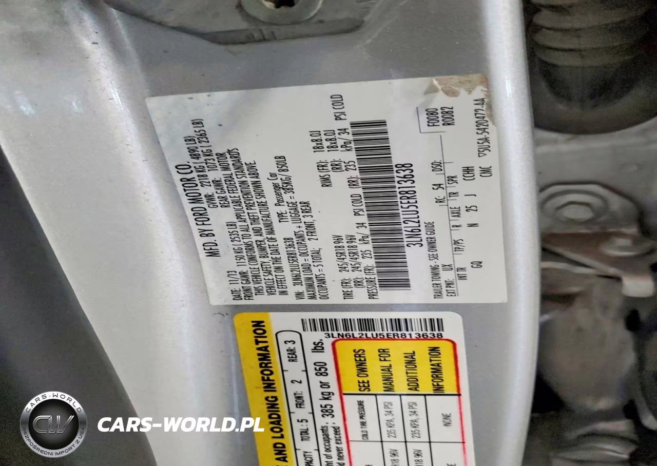 2014 Lincoln Mkz Hybrid VIN:3LN6L2LU5ER813638 - 12