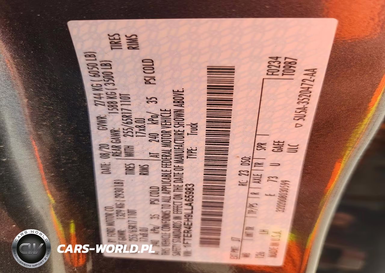 2020 Ford Ranger Xl VIN:1FTER4EH9LLA65983 - 12