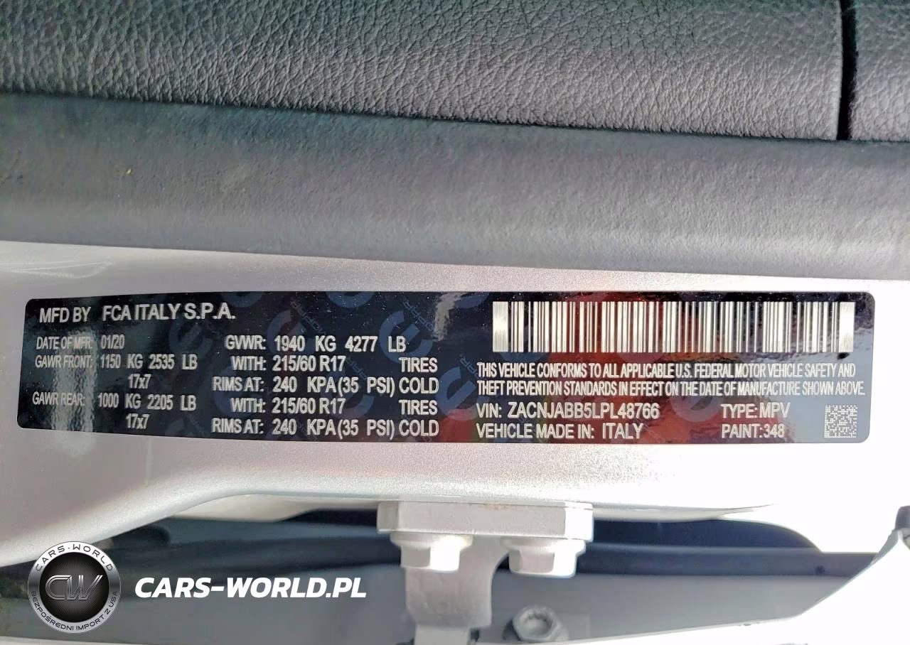 2020 Jeep Renegade Latitude VIN:ZACNJABB5LPL48766 - 14