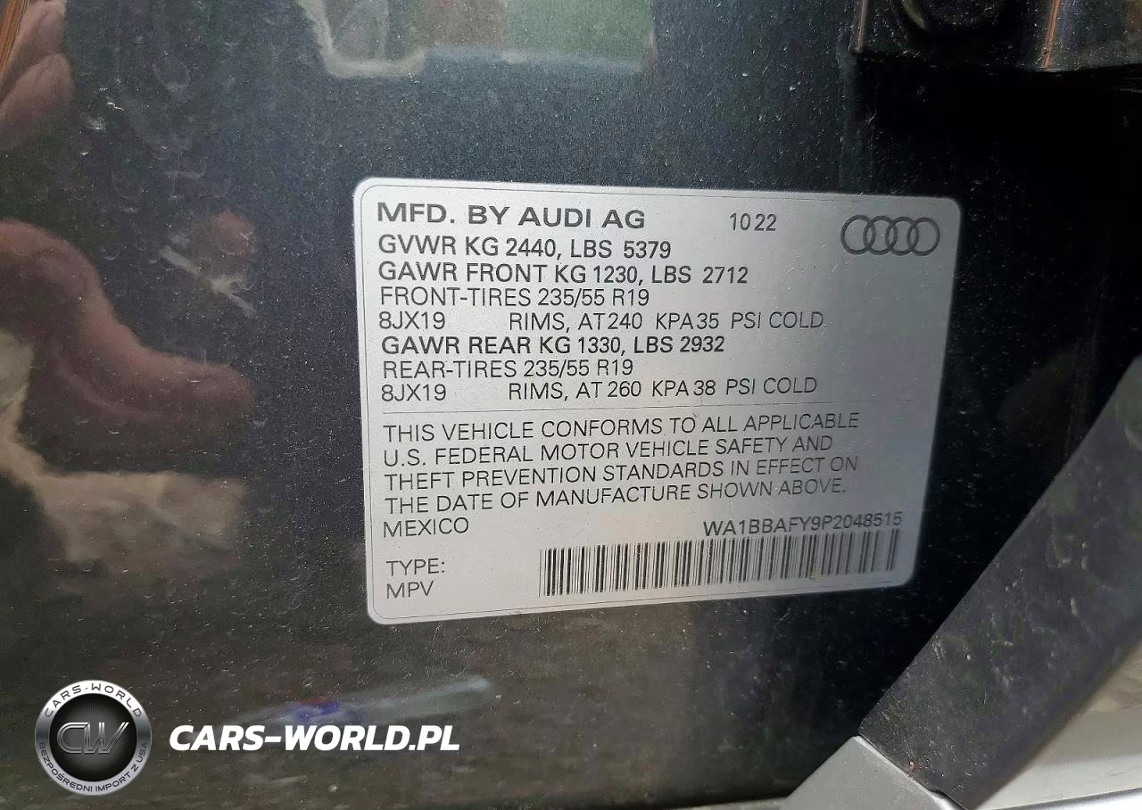 2023 Audi Q5 Premium Plus 40 VIN:WA1BBAFY9P2048515 - 13