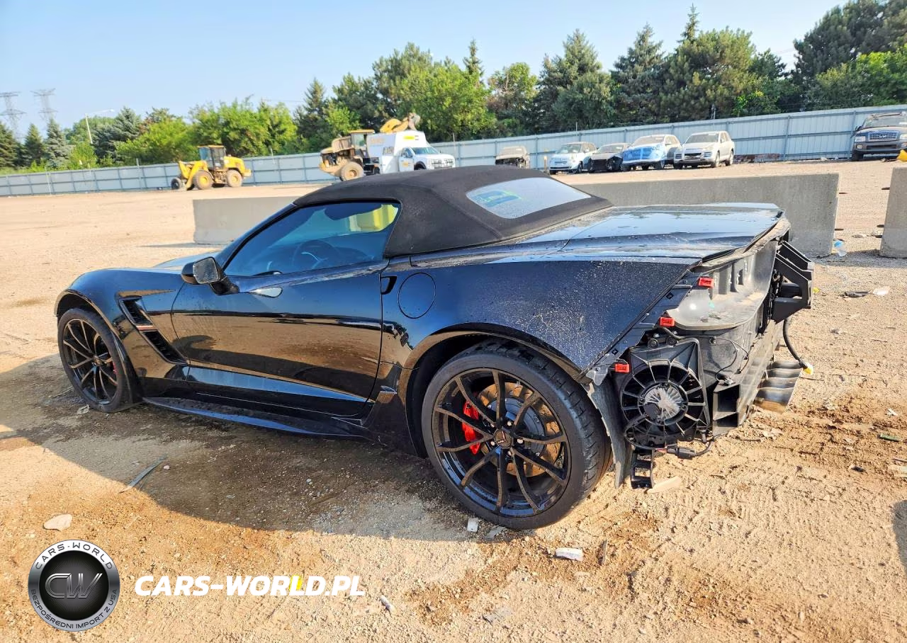 2018 Chevrolet Corvette Grand Sport 2Lt VIN:1G1YY3D77J5101912 - 2