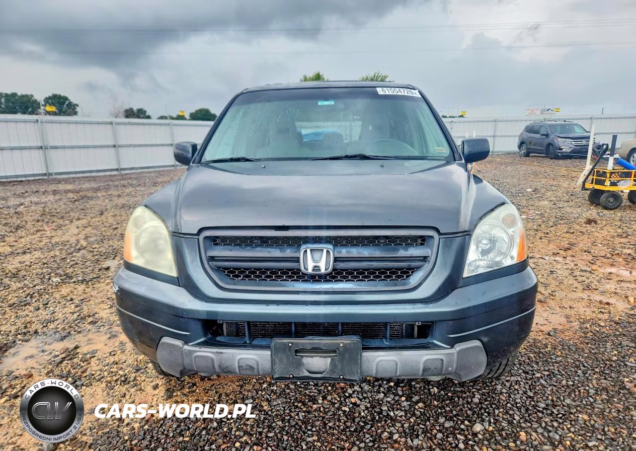 2005 Honda Pilot Ex VIN:2HKYF18445H539441 - 5