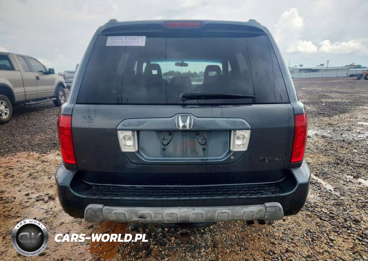 2005 Honda Pilot Ex VIN:2HKYF18445H539441 - 6