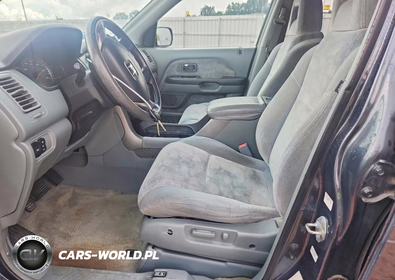 2005 Honda Pilot Ex VIN:2HKYF18445H539441 - 7