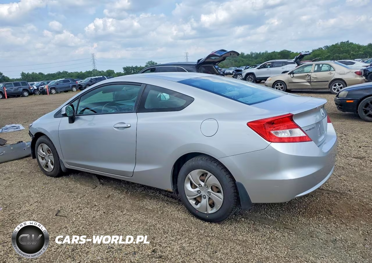 2013 Honda Civic Lx VIN:2HGFG3B59DH524895 - 2