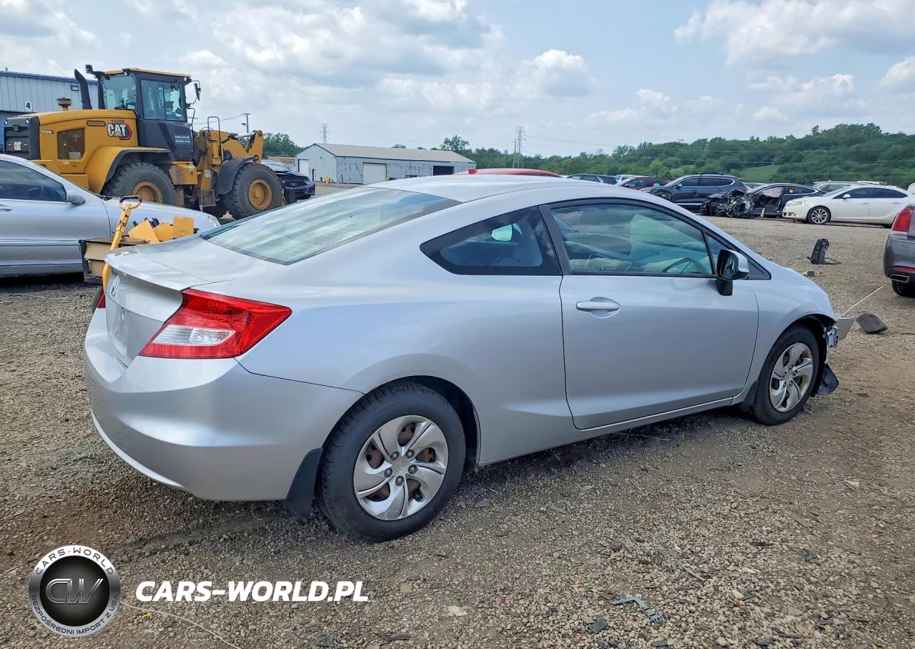 2013 Honda Civic Lx VIN:2HGFG3B59DH524895 - 3