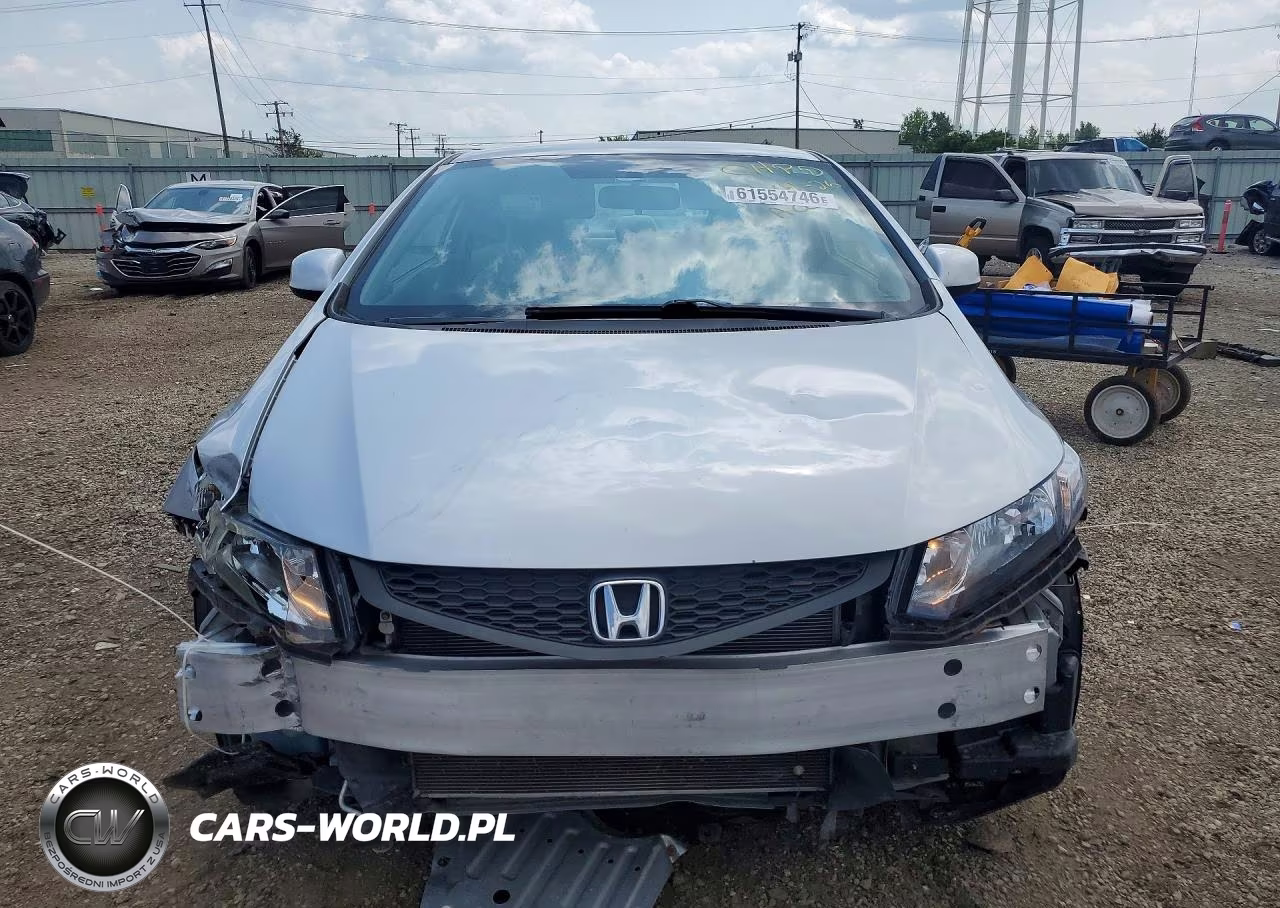 2013 Honda Civic Lx VIN:2HGFG3B59DH524895 - 5