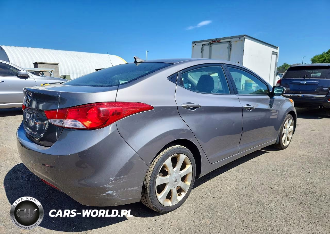 2011 Hyundai Elantra Limited VIN:5NPDH4AE1BH076411 - 3