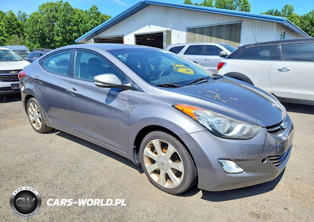 2011 Hyundai Elantra Limited VIN:5NPDH4AE1BH076411 - 4