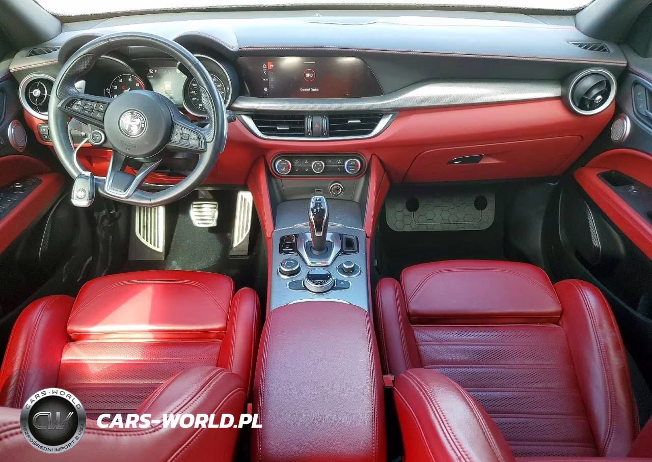 2021 Alfa Romeo Stelvio Ti VIN:ZASPAKBN0M7D18950 - 8