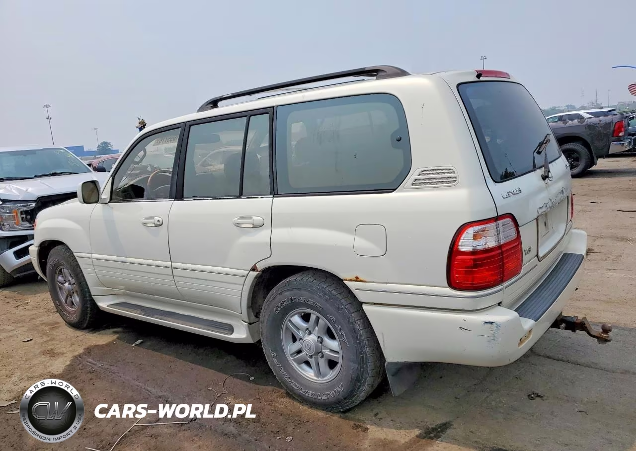 2000 Lexus Lx 470 VIN:JT6HT00W5Y0098542 - 2