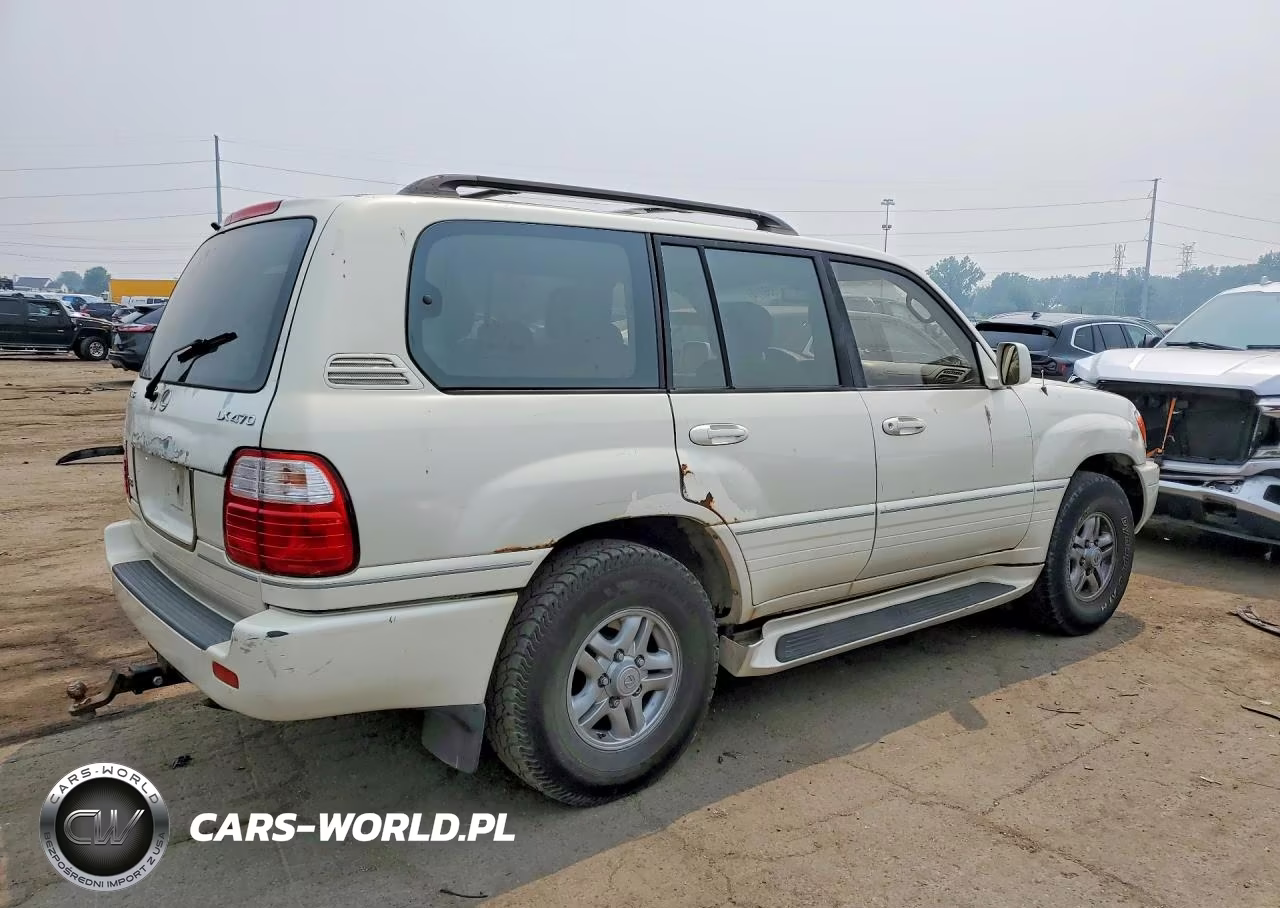 2000 Lexus Lx 470 VIN:JT6HT00W5Y0098542 - 3