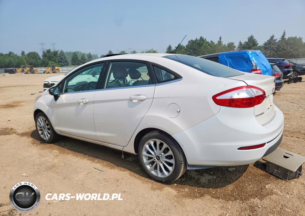2017 Ford Fiesta Titanium VIN:3FADP4CJ7HM136424 - 2