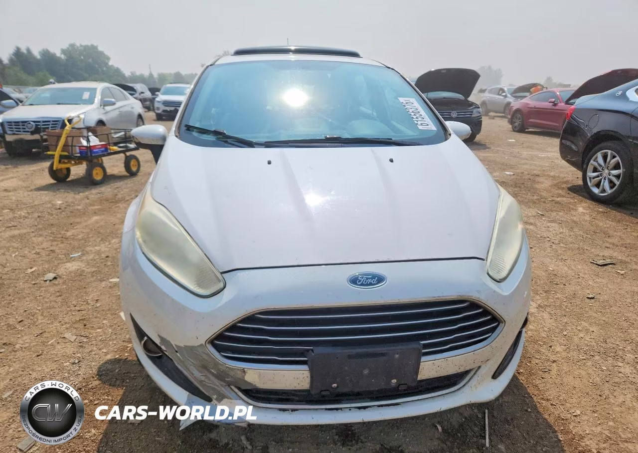 2017 Ford Fiesta Titanium VIN:3FADP4CJ7HM136424 - 5