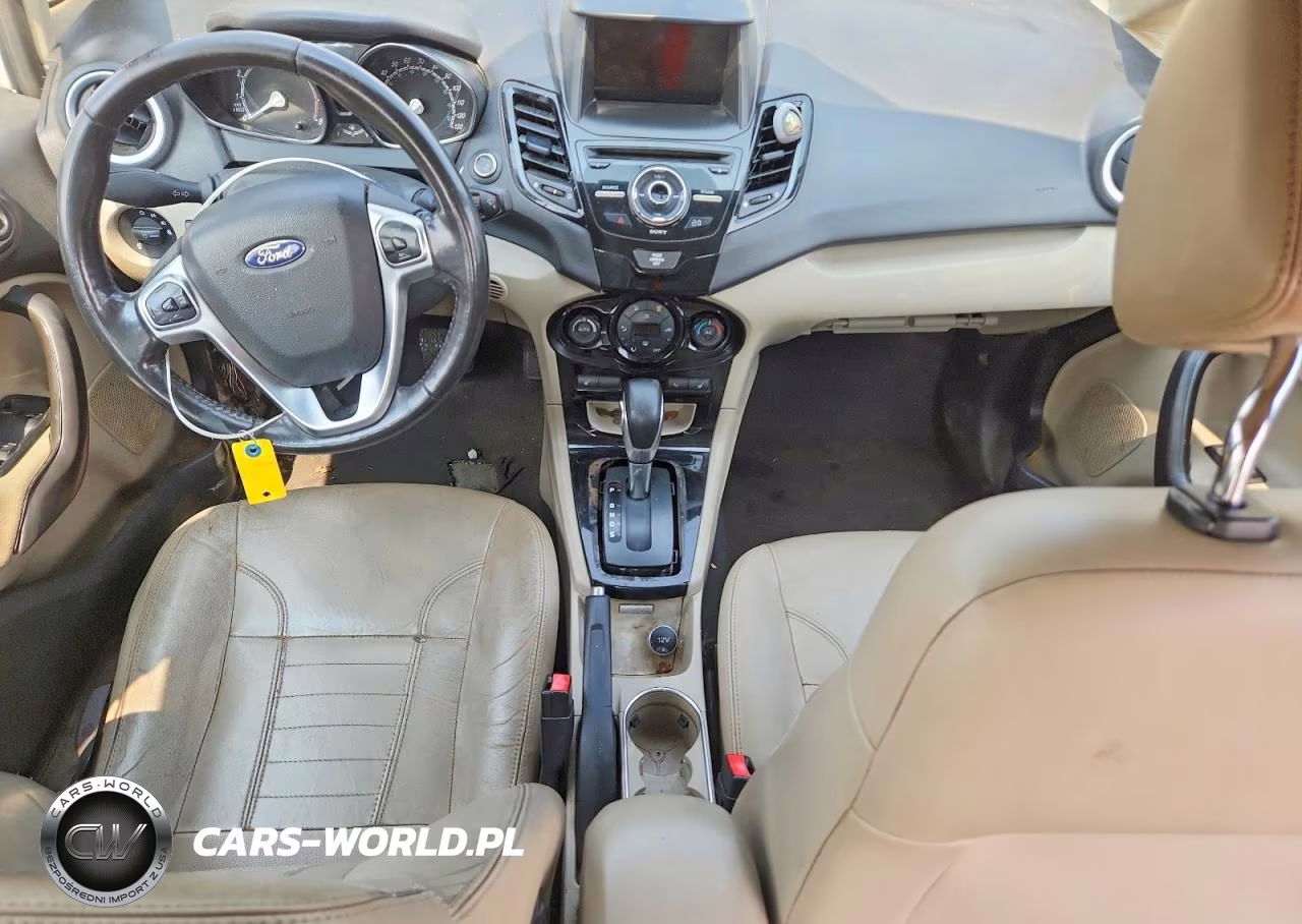 2017 Ford Fiesta Titanium VIN:3FADP4CJ7HM136424 - 8