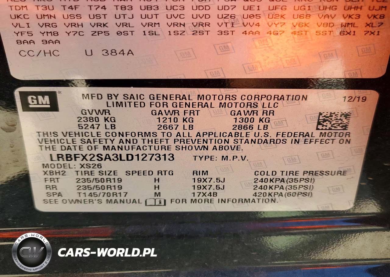 2020 Buick Envision Essence VIN:LRBFX2SA3LD127313 - 13