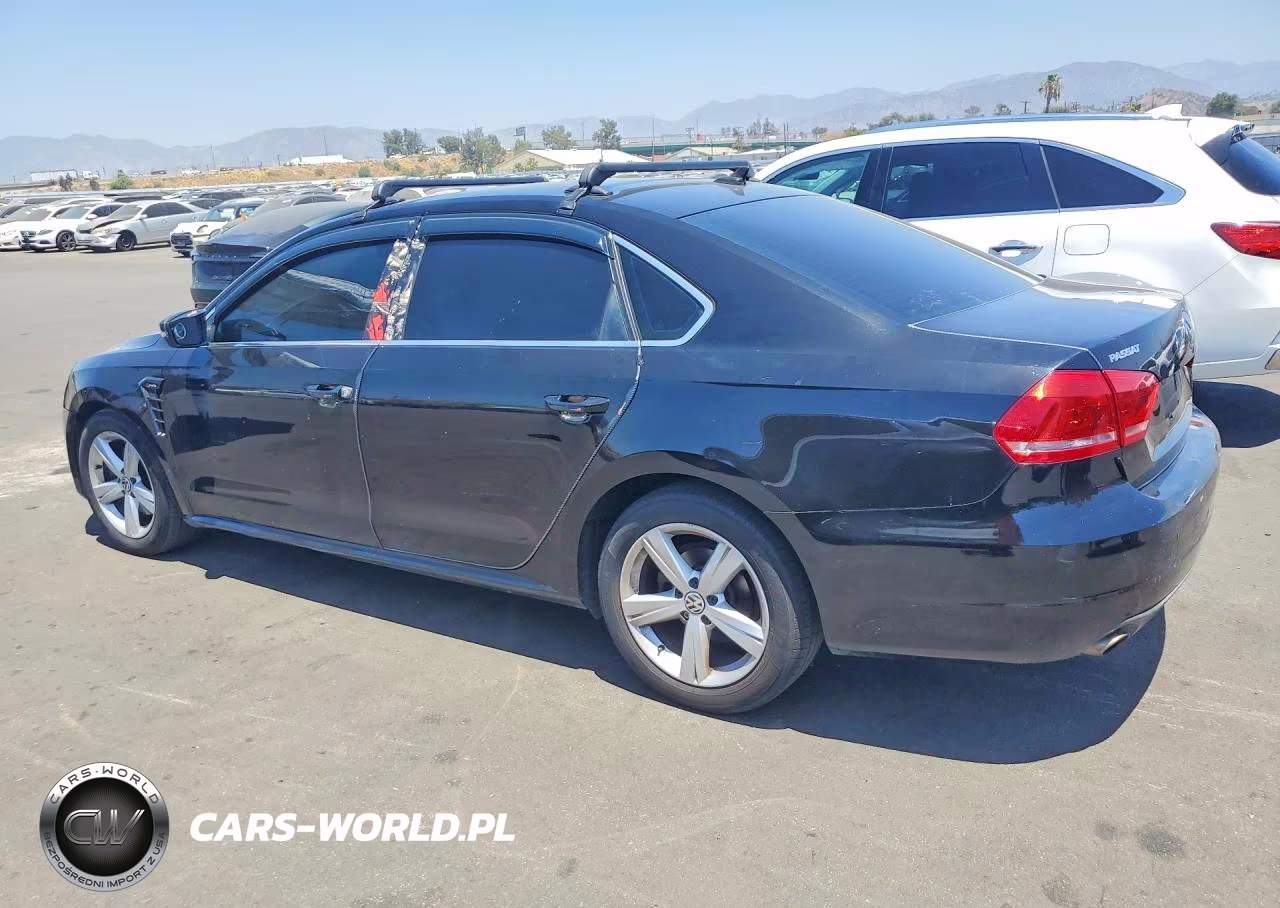 2013 Volkswagen Passat Se VIN:1VWBP7A3XDC120752 - 2