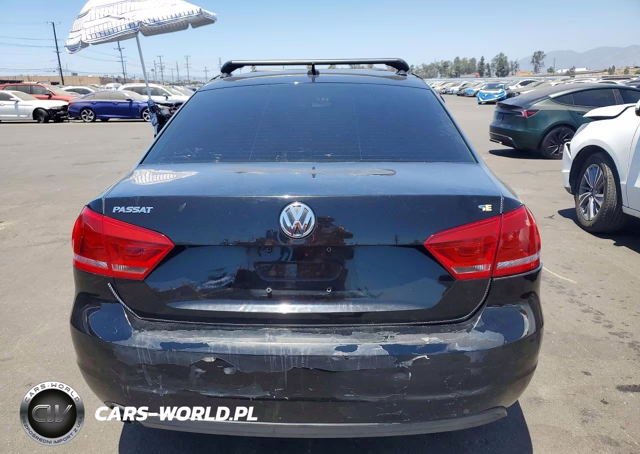 2013 Volkswagen Passat Se VIN:1VWBP7A3XDC120752 - 6