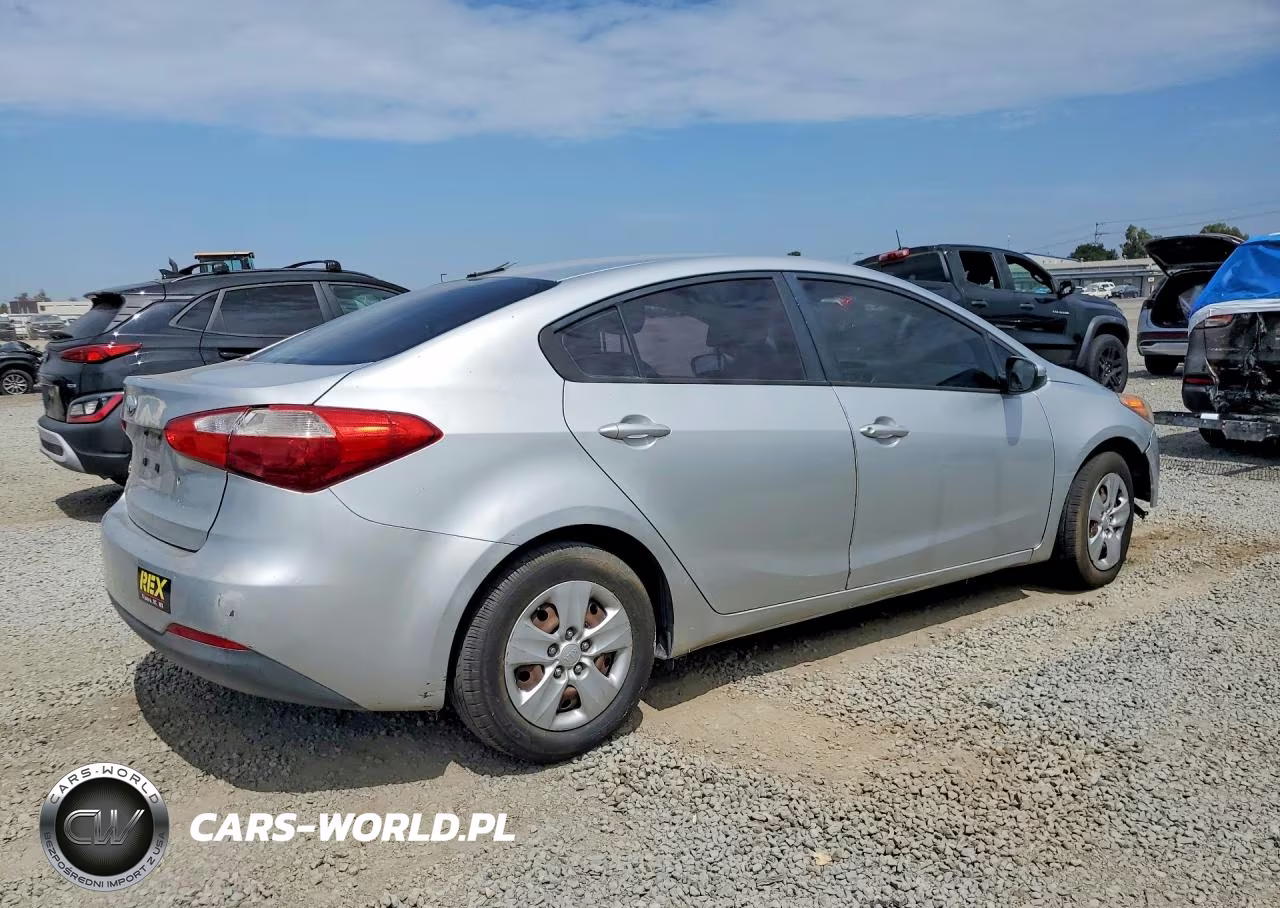 2014 Kia Forte Lx VIN:KNAFK4A69E5175093 - 3